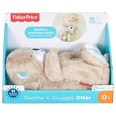 PELUCHE LOUTRE CÂLIN BONNE NUIT