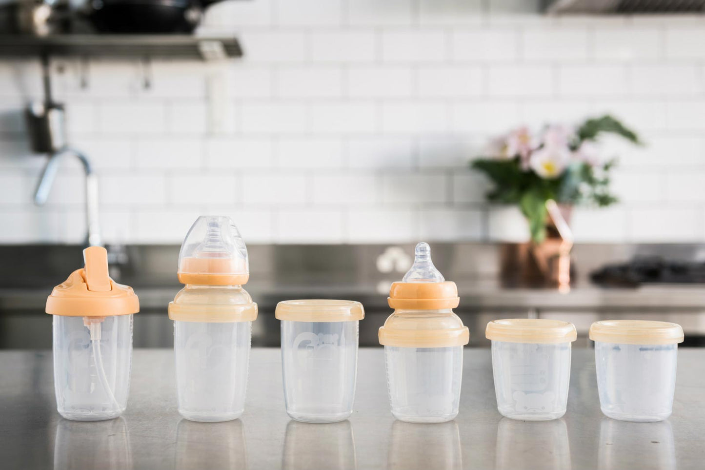 Ibrandfy - Baby Bottles & Feeding Solutions Value Set ( Drink, Express, Store, Feed )